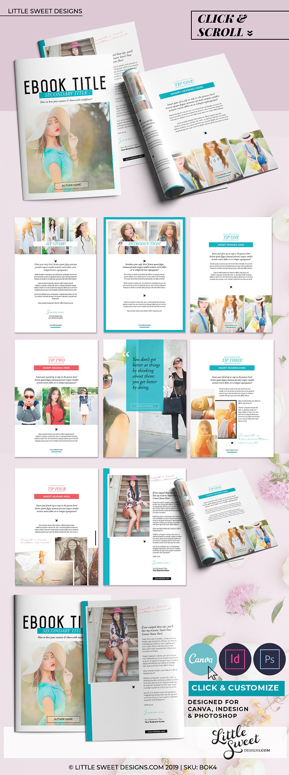 eBook Template - Canva, INDD & PSD in Magazine Templates - product preview 7