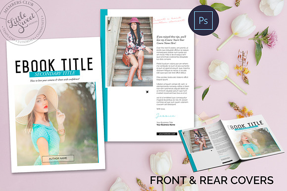 eBook Template Photoshop in Magazine Templates - product preview 6