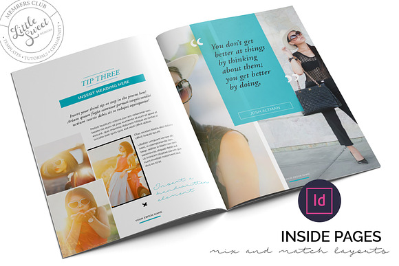 Magazine/eBook Template InDesign in Magazine Templates - product preview 7