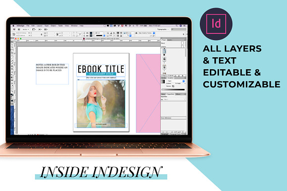 Magazine/eBook Template InDesign in Magazine Templates - product preview 8
