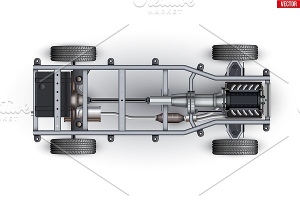 Car Frame rolling Chassis