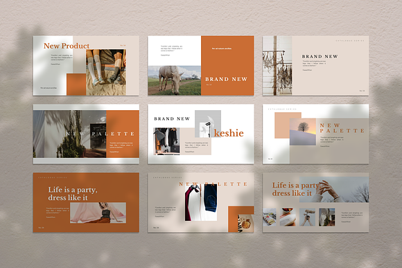 Keshie Creative Keynote Template in Keynote Templates - product preview 1