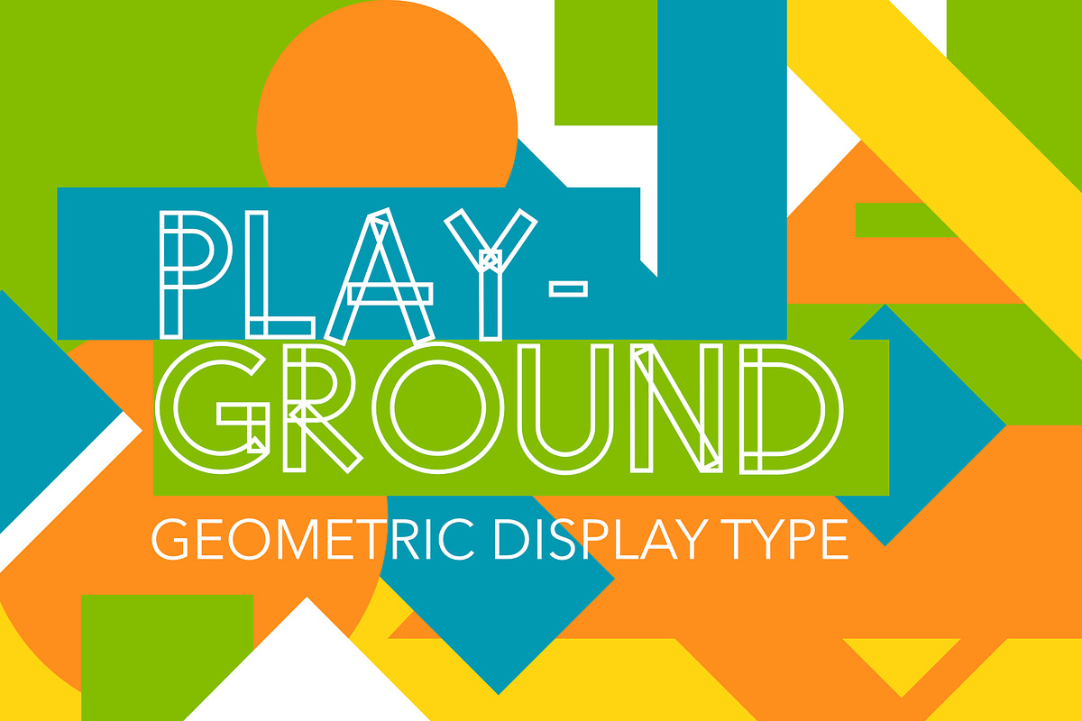 Playground in Display Fonts - product preview 8