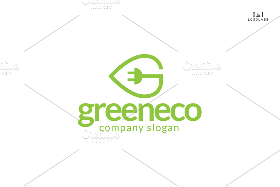Green Eco - Letter G Logo in Logo Templates - product preview 8