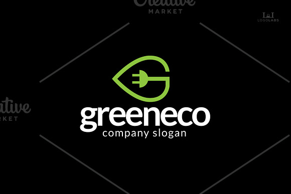 Green Eco - Letter G Logo in Logo Templates - product preview 1