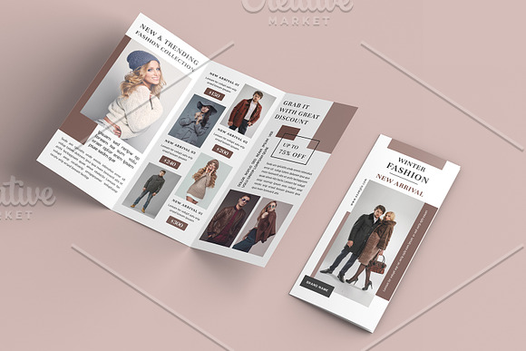 Winter Fashion Brochure V965 in Brochure Templates - product preview 1
