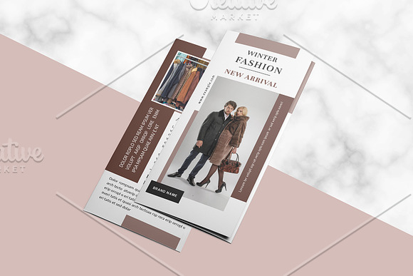 Winter Fashion Brochure V965 in Brochure Templates - product preview 3