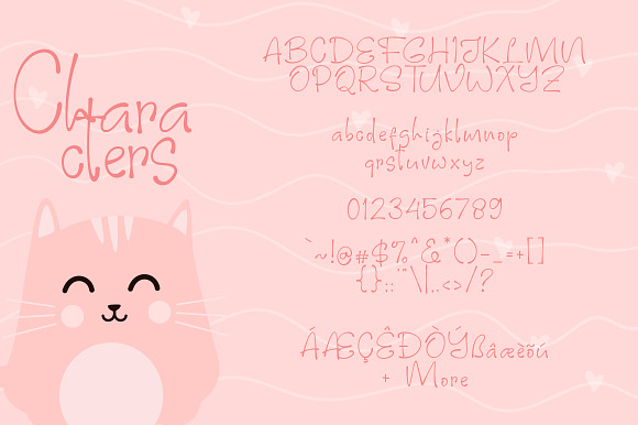 Pinky Cat in Display Fonts - product preview 6