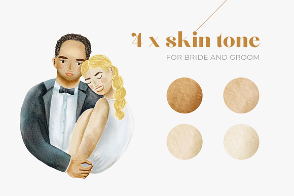Custom Wedding Portrait Creator in Illustrations - product preview 1