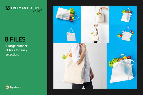 Tote Bag Mock-Up Set in Product Mockups - product preview 2