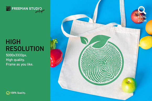 Tote Bag Mock-Up Set in Product Mockups - product preview 3