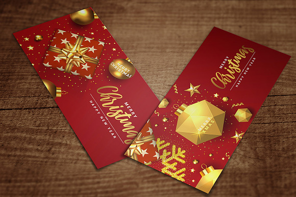Merry Christmas Banners in Flyer Templates - product preview 5