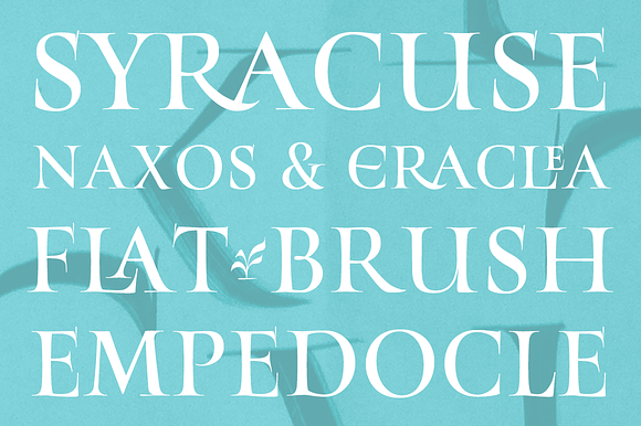 Turquoise in Serif Fonts - product preview 1