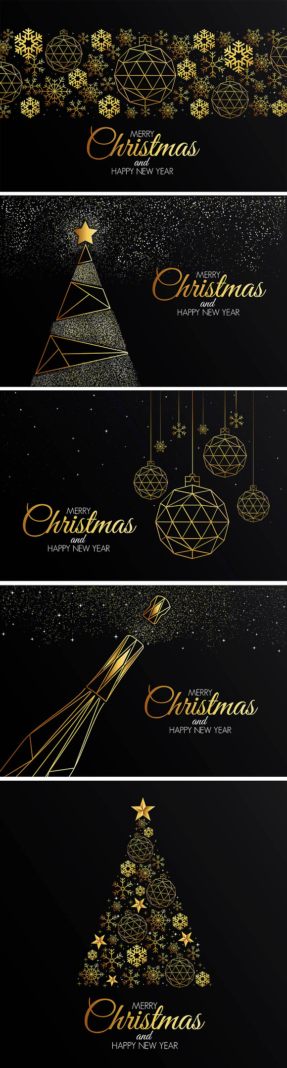 Christmas colorful greeting card in Flyer Templates - product preview 5