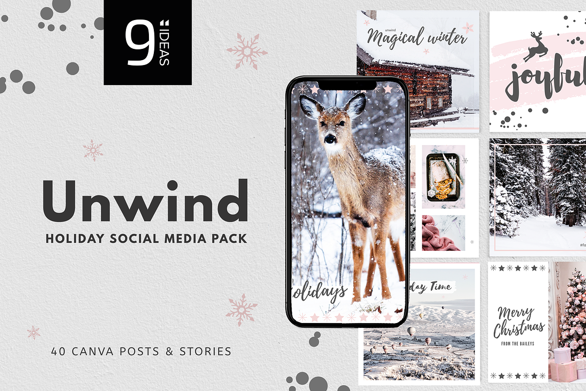 CANVA | Unwind Instagram Templates in Instagram Templates - product preview 8
