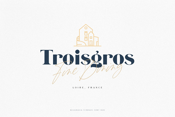 Belgravia Terrace Font Duo in Serif Fonts - product preview 1