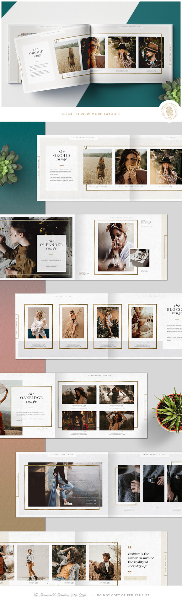 The Grid Layout | Canva, PSD, Indd in Brochure Templates - product preview 12