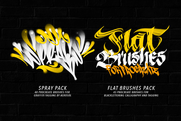 Graffiti BrushPack For Procreate in Add-Ons - product preview 1