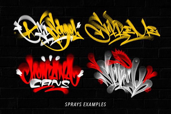 Graffiti BrushPack For Procreate in Add-Ons - product preview 3