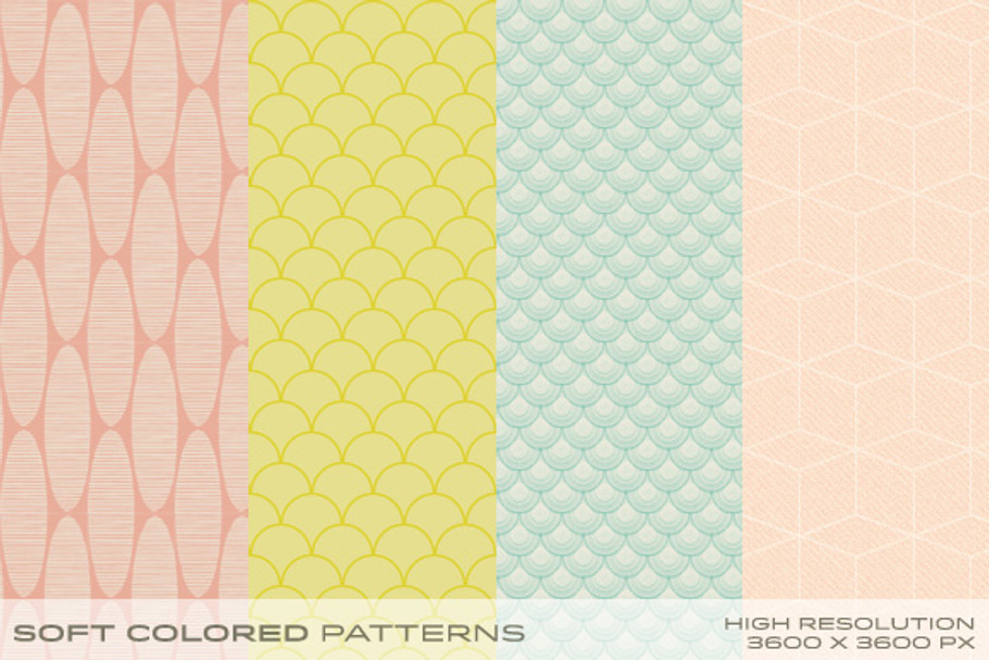 Soft Colored Patterns vol.1