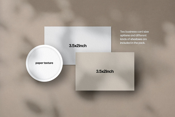 Mote Business Card Mockups in Print Mockups - product preview 6