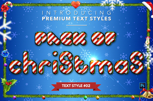 Christmas Pack #2 - Text Styles in Add-Ons - product preview 2