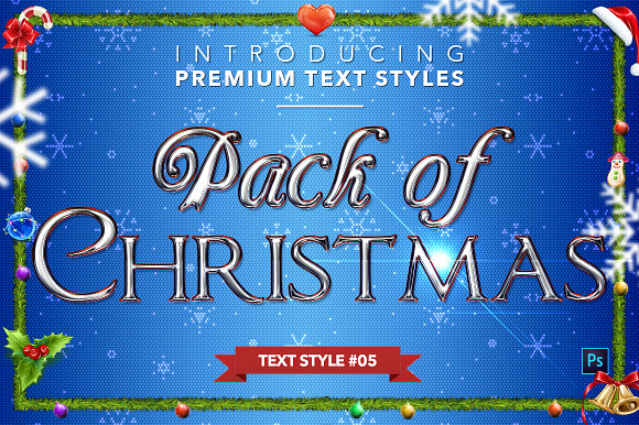 Christmas Pack #2 - Text Styles in Add-Ons - product preview 5