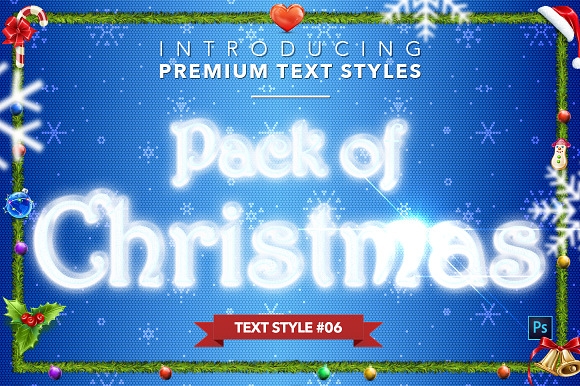 Christmas Pack #2 - Text Styles in Add-Ons - product preview 6