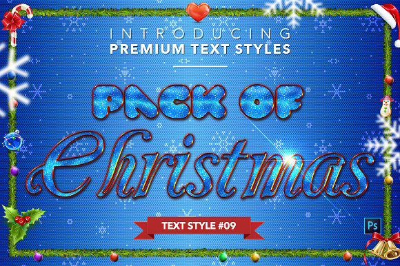 Christmas Pack #2 - Text Styles in Add-Ons - product preview 9