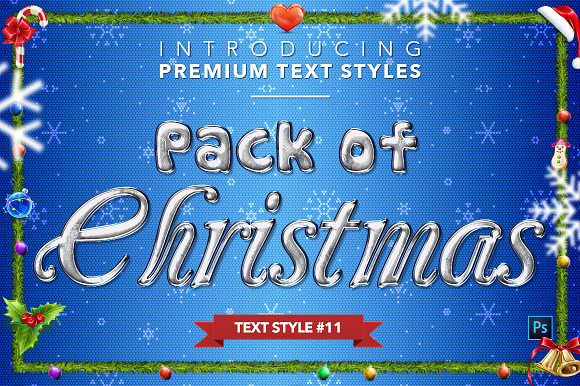 Christmas Pack #2 - Text Styles in Add-Ons - product preview 11