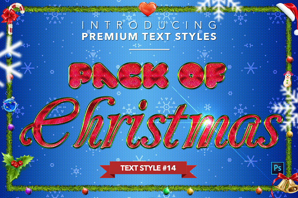 Christmas Pack #2 - Text Styles in Add-Ons - product preview 14