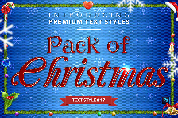 Christmas Pack #2 - Text Styles in Add-Ons - product preview 17