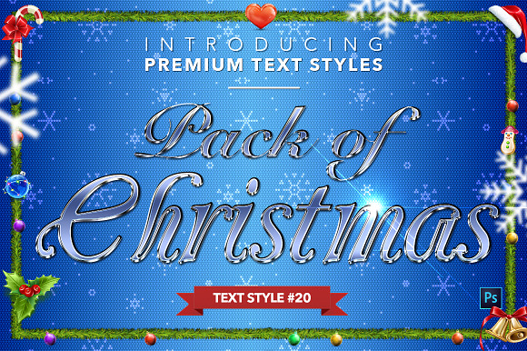 Christmas Pack #2 - Text Styles in Add-Ons - product preview 20
