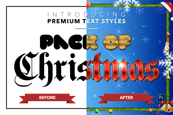 Christmas Pack #2 - Text Styles in Add-Ons - product preview 21