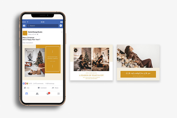 Facebook post Canva templates in Facebook Templates - product preview 4