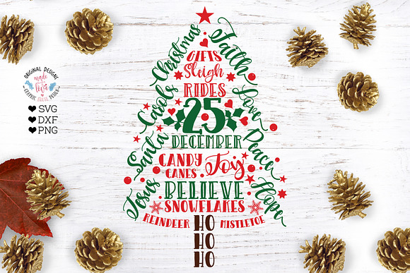 A Merry Christmas Cut Files Bundle in Illustrations - product preview 1