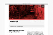 Minimail HTML Email Template