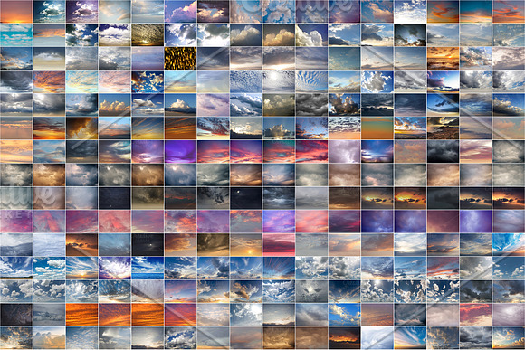 2400+ Bundle sky photo overlays in Objects - product preview 3