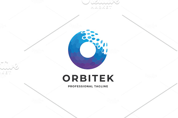 Orbitek Letter O Logo in Logo Templates - product preview 1
