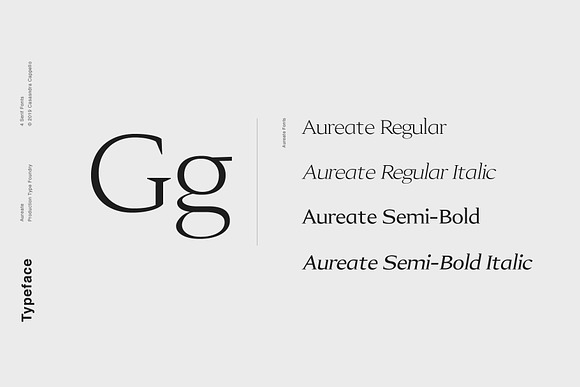 Aureate - A Sophisticated Serif in Serif Fonts - product preview 1