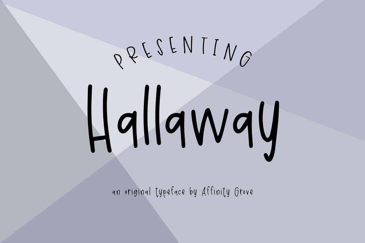 Hallaway in Sans-Serif Fonts - product preview 8