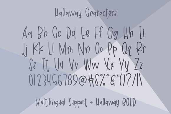 Hallaway in Sans-Serif Fonts - product preview 3