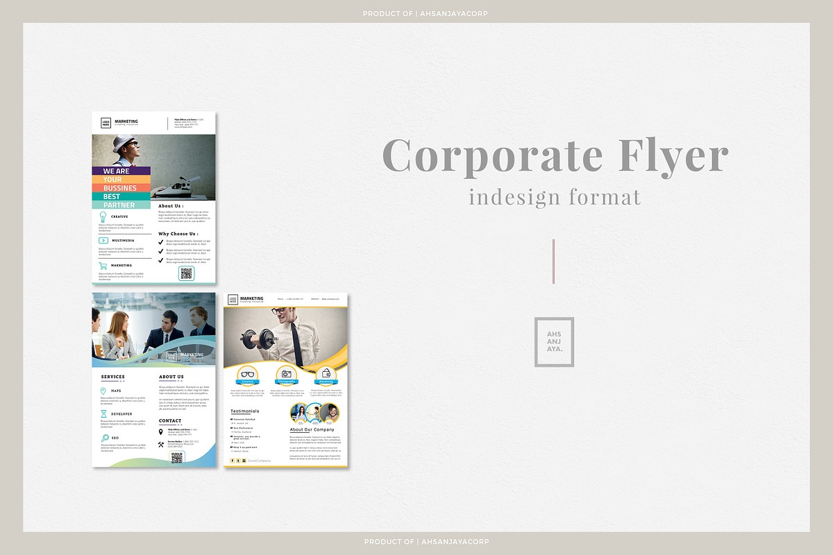 Corporate Flyer Vol.26 in Flyer Templates - product preview 8
