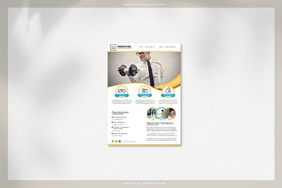 Corporate Flyer Vol.26 in Flyer Templates - product preview 2
