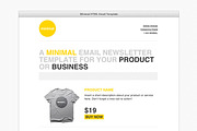 Cardeo Minimal HTML Email Template