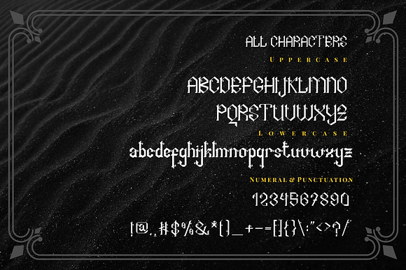 Arshaka in Blackletter Fonts - product preview 5