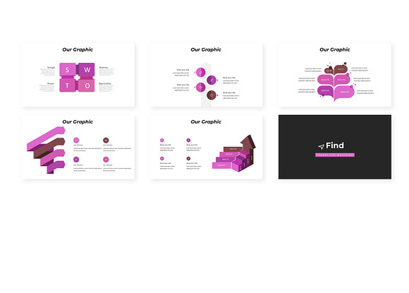 Find - Keynote Template in Keynote Templates - product preview 3