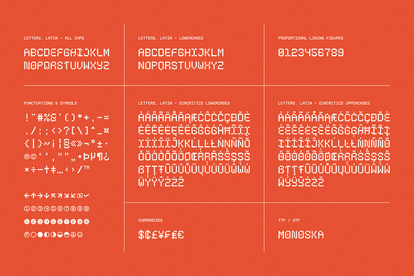 Monoska in Display Fonts - product preview 3