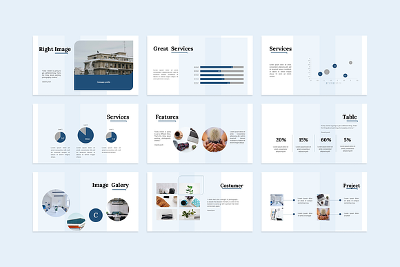 Calya Minimalist PowerPoint Template in PowerPoint Templates - product preview 2