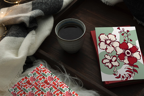 Winter Floral Patterns & Elements in Illustrations - product preview 23